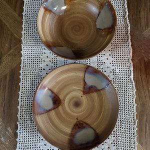 Vintage Sango Splash Salad/Dessert Plate & Bowl